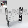 Полка для обуви Stackable Shoe Rack стойка органайзер для обуви